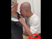 Preview 5 of Risky Blowjob in the fitting room with Stranger. | viral chupaan Sa mall with chinitong bagets