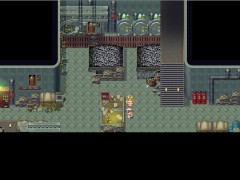 【#03 エリナと機魔の都(体験版)実況】爆乳女技師が全裸で野外露出徘徊した結果おっぱい揉まれまくり・・(ファンタジー同人エロゲー) 11/16