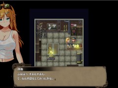 【#03 エリナと機魔の都(体験版)実況】爆乳女技師が全裸で野外露出徘徊した結果おっぱい揉まれまくり・・(ファンタジー同人エロゲー) 2/16