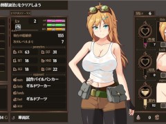 【#03 エリナと機魔の都(体験版)実況】爆乳女技師が全裸で野外露出徘徊した結果おっぱい揉まれまくり・・(ファンタジー同人エロゲー) 3/16