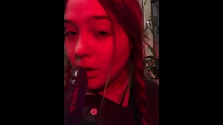 美丽的辫子想得到一口暨