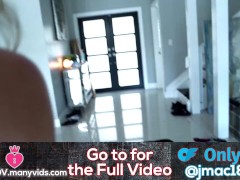 Busty Blonde Mature Milf Is Horny and Wants to Be Breed by Big Dick