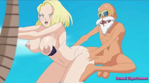 Android 18 Quest For The Ballz - Le migliori scene di sesso Parte 1