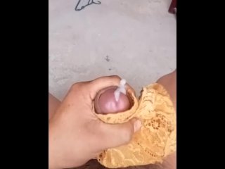 fetish, masturbation, cumshot, vertical video