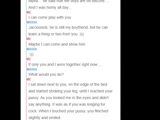 セックス |彼女の近くのボーイフレンドとSnapchatでセックスするCheatingのガールフレンド