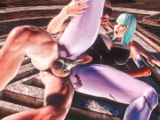 Preview 3 of Morrigan Aensland in the Electron Temple (Part 2)