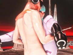 Morrigan Aensland in the Electron Temple (Part 2)