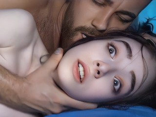 SHY TEEN TRIES DADDY'S BIG COCK - Mind Blowing HARD SEX Leaves her Whimpering and Shaking ´