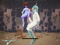 Elewder game | Magical sex in a dungeon part 1