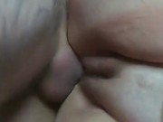 Preview 3 of several big cumshots in the decrepit hairy pussy of the mother-in-law