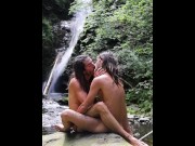 Preview 6 of Guys kissing naked in nature