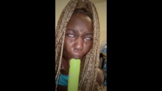 of/spicesweethotqueen123 Creamy Pussy & Good Throat Work On Dildo Toy (NNN Day9) : No Nut November