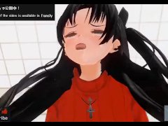 無修正エロアニメ　　凛のアナル調教、おもらしするまでいじるASMR - Screenshot 11 of 16 - Asmr