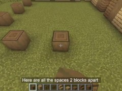 How to build a barn with a stable in Minecraft