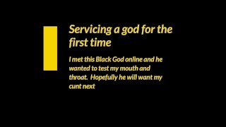 Servicing a Verbal Black God