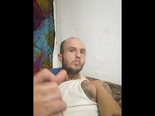 exclusive, solo male, men jacking off, vertical video