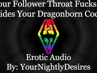 Usando TU Polla Dragonborn Para Cubrir Mi Culo Blanco [skyrim] [garganta Follada] [anal] (Audio Erótico Para Men)