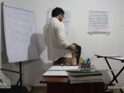 Preview 4 of Teacher Whipped and Fucked Petite Student for her to Pass Exam