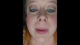 Sexy milf squirts cum for you