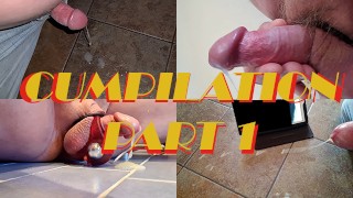 Papa's cumshot compilatie en in slowmotion deel 1