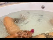Preview 3 of POV SEX IN THE JACUZZI - Sucking and fucking a fan inside the jacuzzi - Apolonia Lapiedra