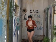 Preview 1 of Looking for a prostitute in a post-apocalypse bathroom Anal Sex!
