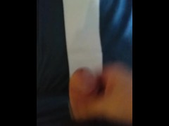 Cumming in My Blue Nike Sweatpants