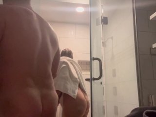 shower fuck, big tits, blowjob, exclusive