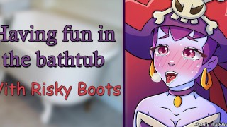 TROUVÉ SUR GUMROAD - S’amuser dans un bain avec des bottes à risque (18+ Shantae Audio)