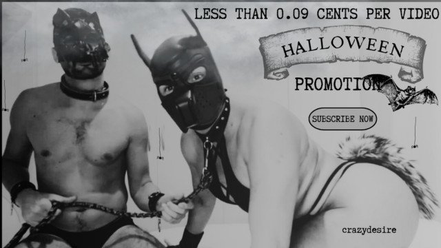 www.linktr.ee/crazydesire 👉 Subscribe to the HALLOWEEN PROMOTION, less than 0.09 Cents Per Video 😱