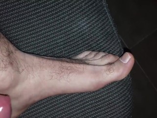 Cumming on my own Feet