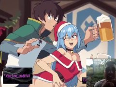 waifu hentai celebrates Christmas with a big cock in her vagina uncensored rating 10/10