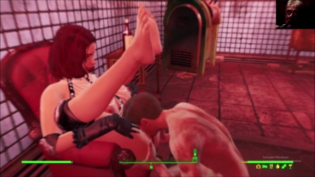 Redhead Orgasm Queen Double Fucked In Bar  Fallout 4 Sex Animation Mods