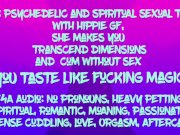 Preview 2 of [F4A] No Pronoun Audio: Hippie, Spiritual GF makes you cum without sex, just energy