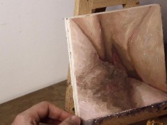 JOI OF PAINTING EPISODE 106 - Painting Pussy