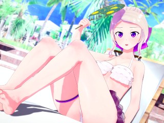 ALONE AT THE BEACH SHINO SHINO KIRYUU 😘 KANOJO MO KANOJO HENTAI