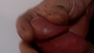 WET TIP HARD COCK PRE CUM