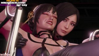 Yor Forger Tickled by Ada Wong