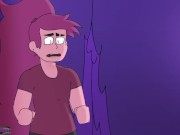 Preview 2 of Horny Girl fucks a Teen Guy - Cartoon Sexy Animated Porn
