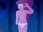 Preview 3 of Horny Girl fucks a Teen Guy - Cartoon Sexy Animated Porn