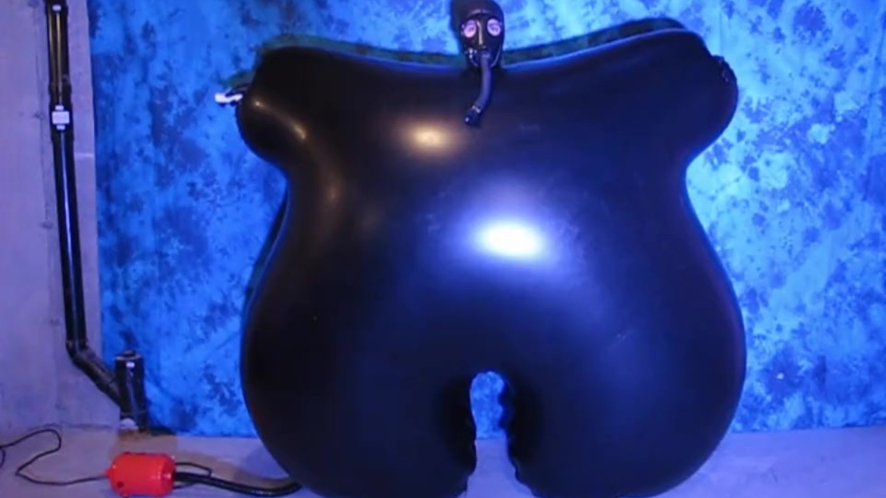Inflatable suit porn