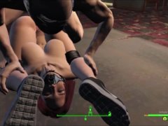 Tied Up Gagged Folded and Fucked Hard | Fallout 4 BDSM Sex Animation Mods
