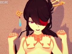 GENSHIN IMPACT HENTAI COMPILATION (Yae Miko, Yelan, Raiden Shogun, Kujou Sara, Beidou) PART 2