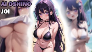 HENTAI JOI - AI HOSHINO (Oshi no ko - KI bringt dir bei, wie man masturbiert)