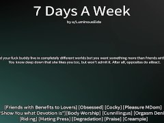 [M4F] 7 Days A Week - Erotic Audio for Women
