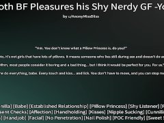 [M4F] Goth BF Pleasures his Nerdy GF -You- - Erotic Audio for Women