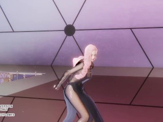 [MMD] Chungha - Chica Seraphine Sexy Kpop Dance League Of Legends Uncensored Hentai