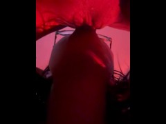 Lesbian Sucking Clit From The Back With Big Tits