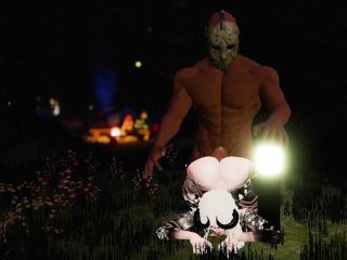 big cock, horror, masked man, vrchat erp