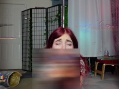 Twitch streamer strips, sucks and deep throats you | Preview (0F / Fan-sly)
